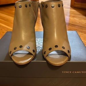 Vince Camuto Peep Toe Booties